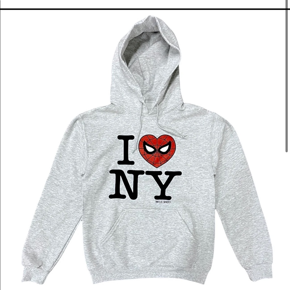 Bootleg Bandits Spider-Man Hoodie NWT